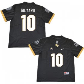 #10 Eriq Gilyard UCF Knights University Classic Football Jerseys - Black Men Sizes