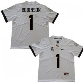 #1 Jaylon Robinson UCF Knights High School Legend Football Jerseys - White Men Sizes