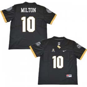 #10 McKenzie Milton UCF Knights NCAA Official Football Jerseys - Black Men Sizes