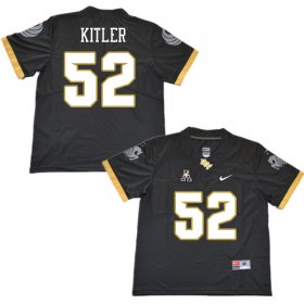 #52 Caden Kitler UCF Knights NCAA Official Football Jerseys - Black Youth Sizes