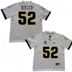 #52 Caden Kitler UCF Knights College Alumni Football Jerseys - White Youth Sizes