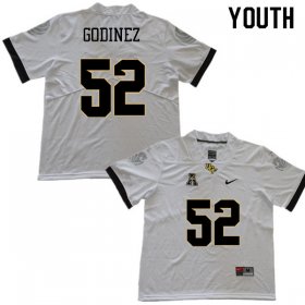 #52 Brandon Godinez UCF Knights High School Legend Football Jerseys - White Youth Sizes