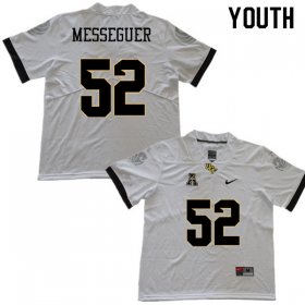 #52 Mark Messeguer UCF Knights College Alumni Football Jerseys - White Youth Sizes